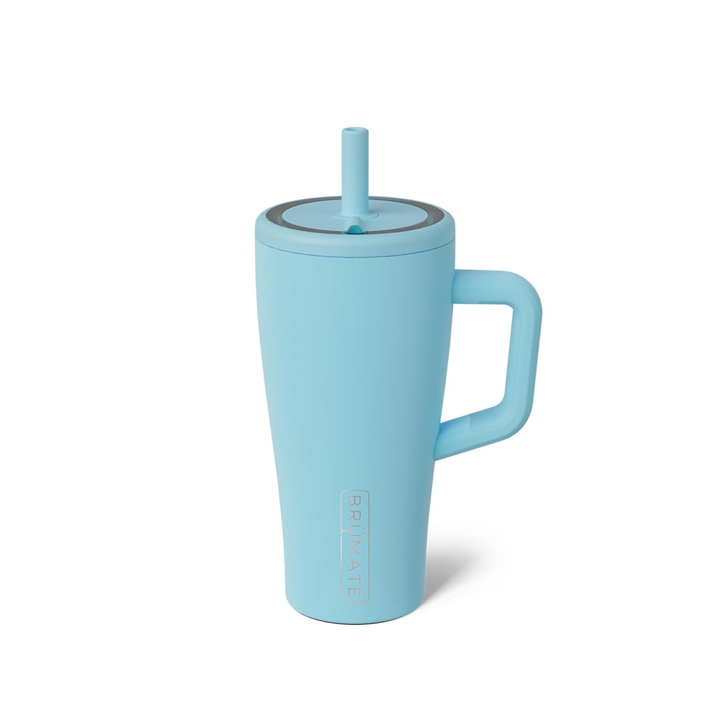 Era 20 oz Tumbler with Handle and Straw | 100% Leakproof Insulated Tumbler with Lid and Straw | Made of Stainless Steel | Cup Holder Friendly Base | 20oz (Dune)