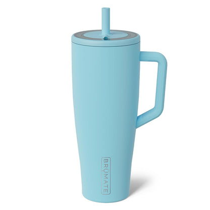 Era 20 oz Tumbler with Handle and Straw | 100% Leakproof Insulated Tumbler with Lid and Straw | Made of Stainless Steel | Cup Holder Friendly Base | 20oz (Dune)