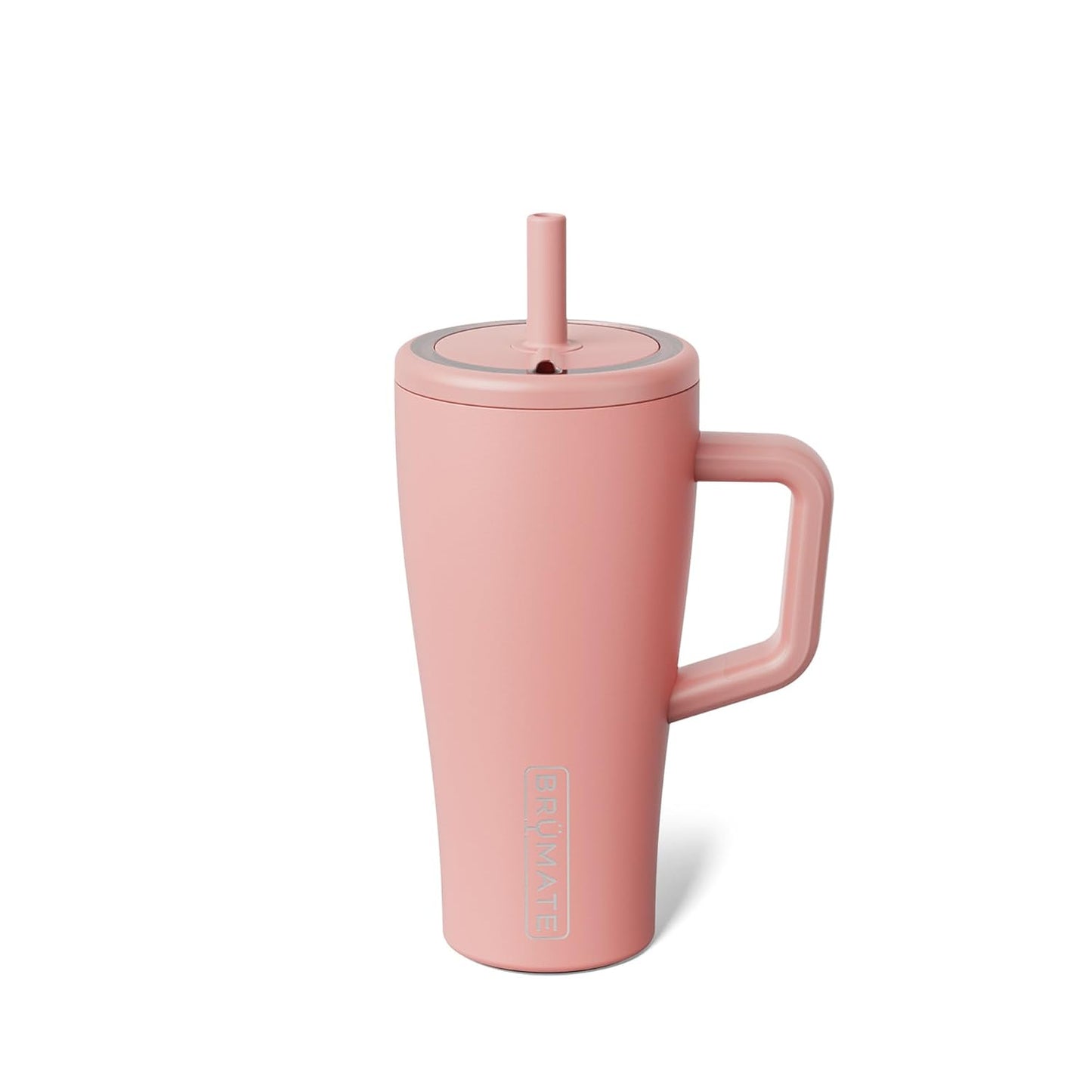 Era 20 oz Tumbler with Handle and Straw | 100% Leakproof Insulated Tumbler with Lid and Straw | Made of Stainless Steel | Cup Holder Friendly Base | 20oz (Dune)