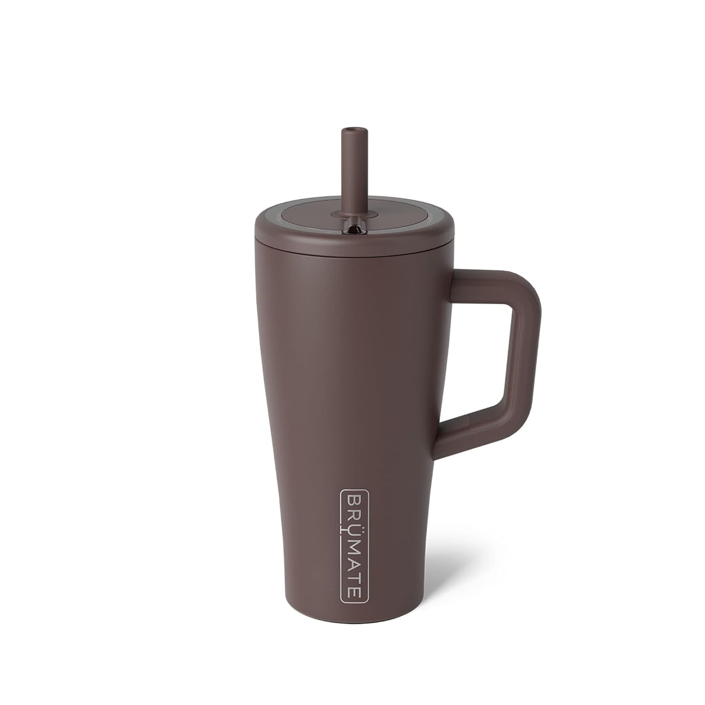 Era 20 oz Tumbler with Handle and Straw | 100% Leakproof Insulated Tumbler with Lid and Straw | Made of Stainless Steel | Cup Holder Friendly Base | 20oz (Dune)