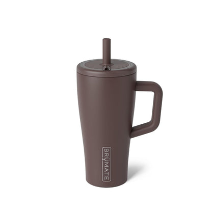 Era 20 oz Tumbler with Handle and Straw | 100% Leakproof Insulated Tumbler with Lid and Straw | Made of Stainless Steel | Cup Holder Friendly Base | 20oz (Dune)
