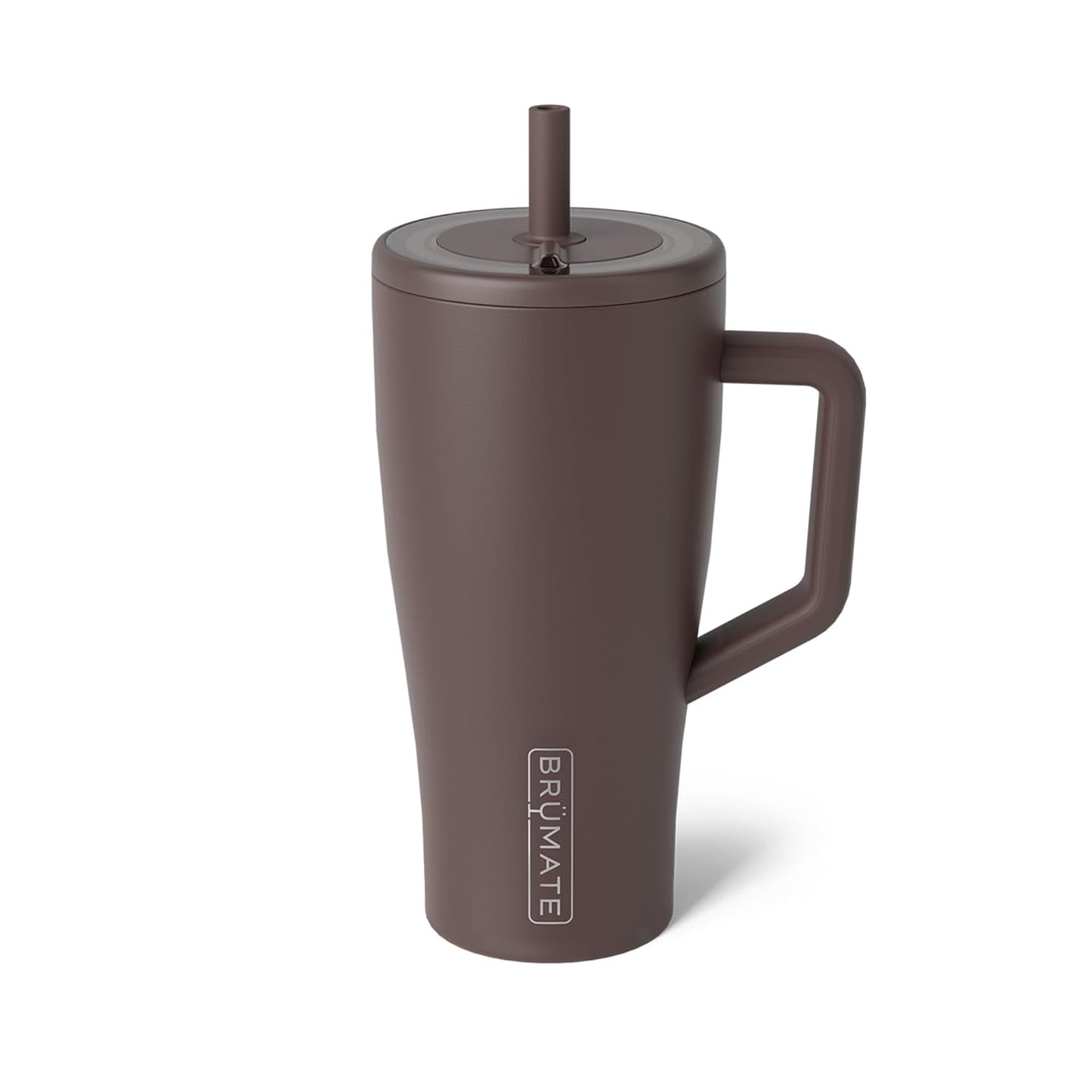 Era 20 oz Tumbler with Handle and Straw | 100% Leakproof Insulated Tumbler with Lid and Straw | Made of Stainless Steel | Cup Holder Friendly Base | 20oz (Dune)