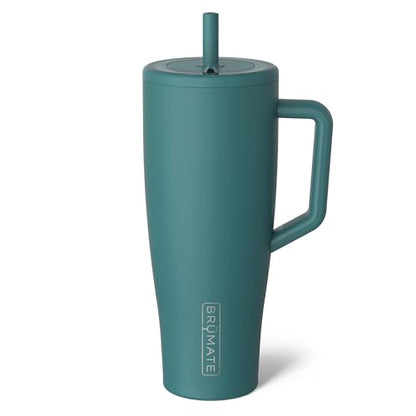 Era 20 oz Tumbler with Handle and Straw | 100% Leakproof Insulated Tumbler with Lid and Straw | Made of Stainless Steel | Cup Holder Friendly Base | 20oz (Dune)