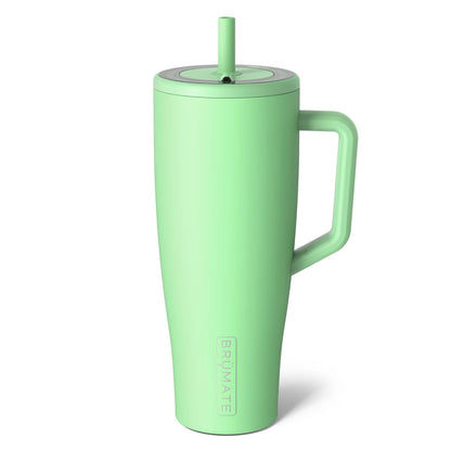 Era 20 oz Tumbler with Handle and Straw | 100% Leakproof Insulated Tumbler with Lid and Straw | Made of Stainless Steel | Cup Holder Friendly Base | 20oz (Dune)