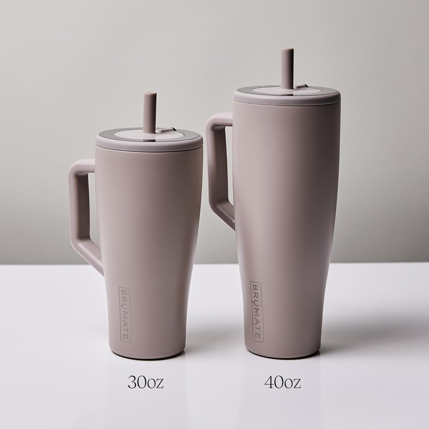 Era 20 oz Tumbler with Handle and Straw | 100% Leakproof Insulated Tumbler with Lid and Straw | Made of Stainless Steel | Cup Holder Friendly Base | 20oz (Dune)