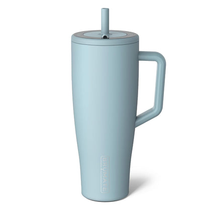 Era 20 oz Tumbler with Handle and Straw | 100% Leakproof Insulated Tumbler with Lid and Straw | Made of Stainless Steel | Cup Holder Friendly Base | 20oz (Dune)