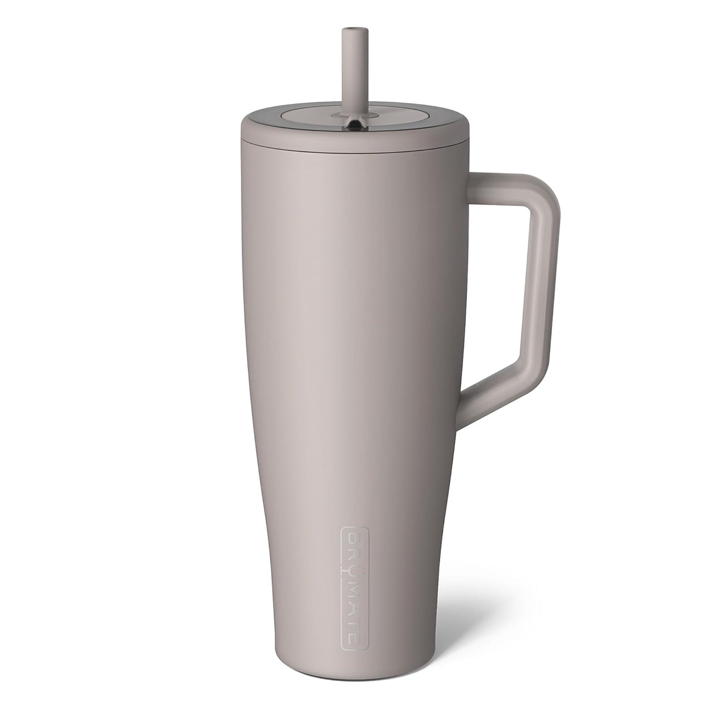 Era 20 oz Tumbler with Handle and Straw | 100% Leakproof Insulated Tumbler with Lid and Straw | Made of Stainless Steel | Cup Holder Friendly Base | 20oz (Dune)