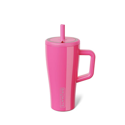 Era 20 oz Tumbler with Handle and Straw | 100% Leakproof Insulated Tumbler with Lid and Straw | Made of Stainless Steel | Cup Holder Friendly Base | 20oz (Dune)
