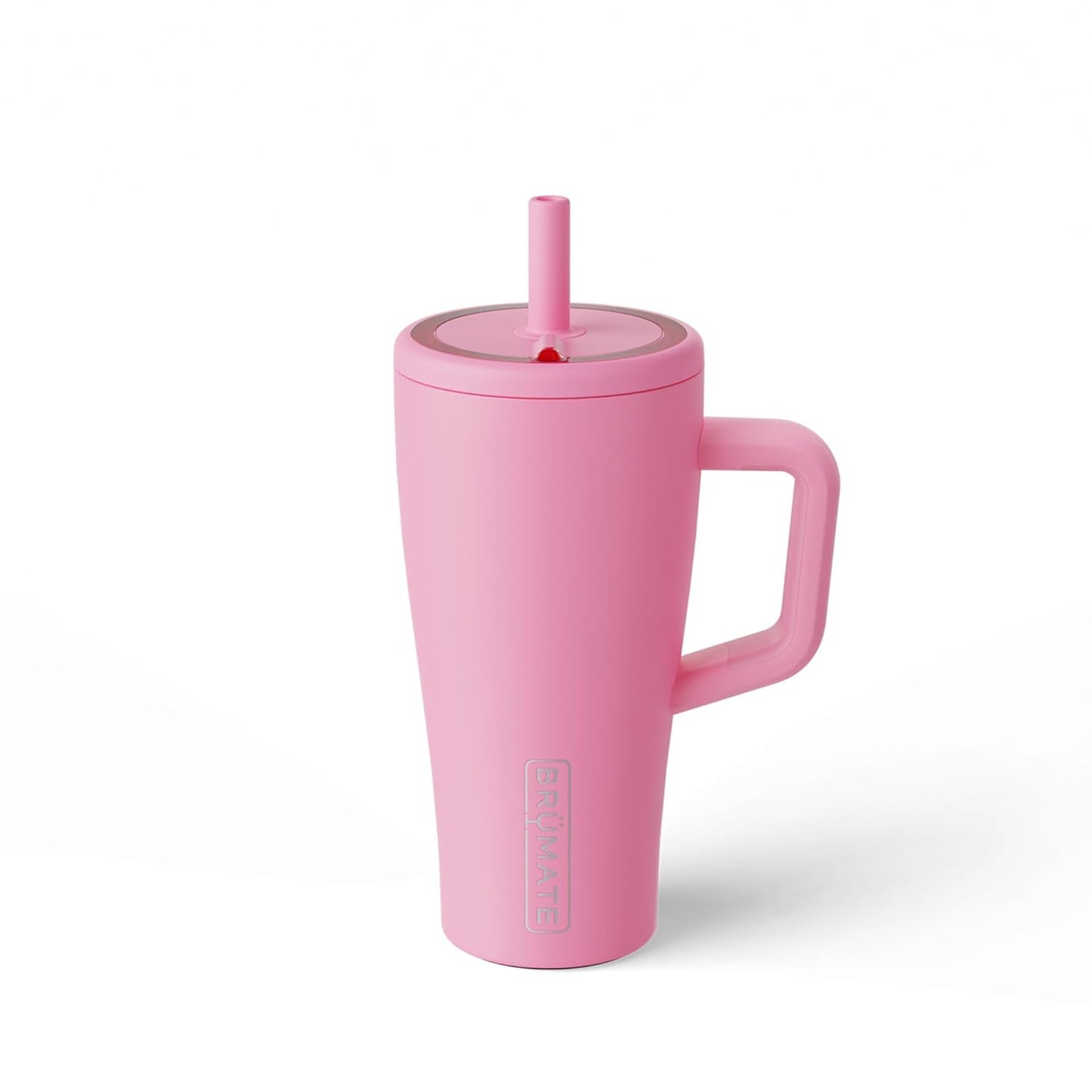 Era 20 oz Tumbler with Handle and Straw | 100% Leakproof Insulated Tumbler with Lid and Straw | Made of Stainless Steel | Cup Holder Friendly Base | 20oz (Dune)