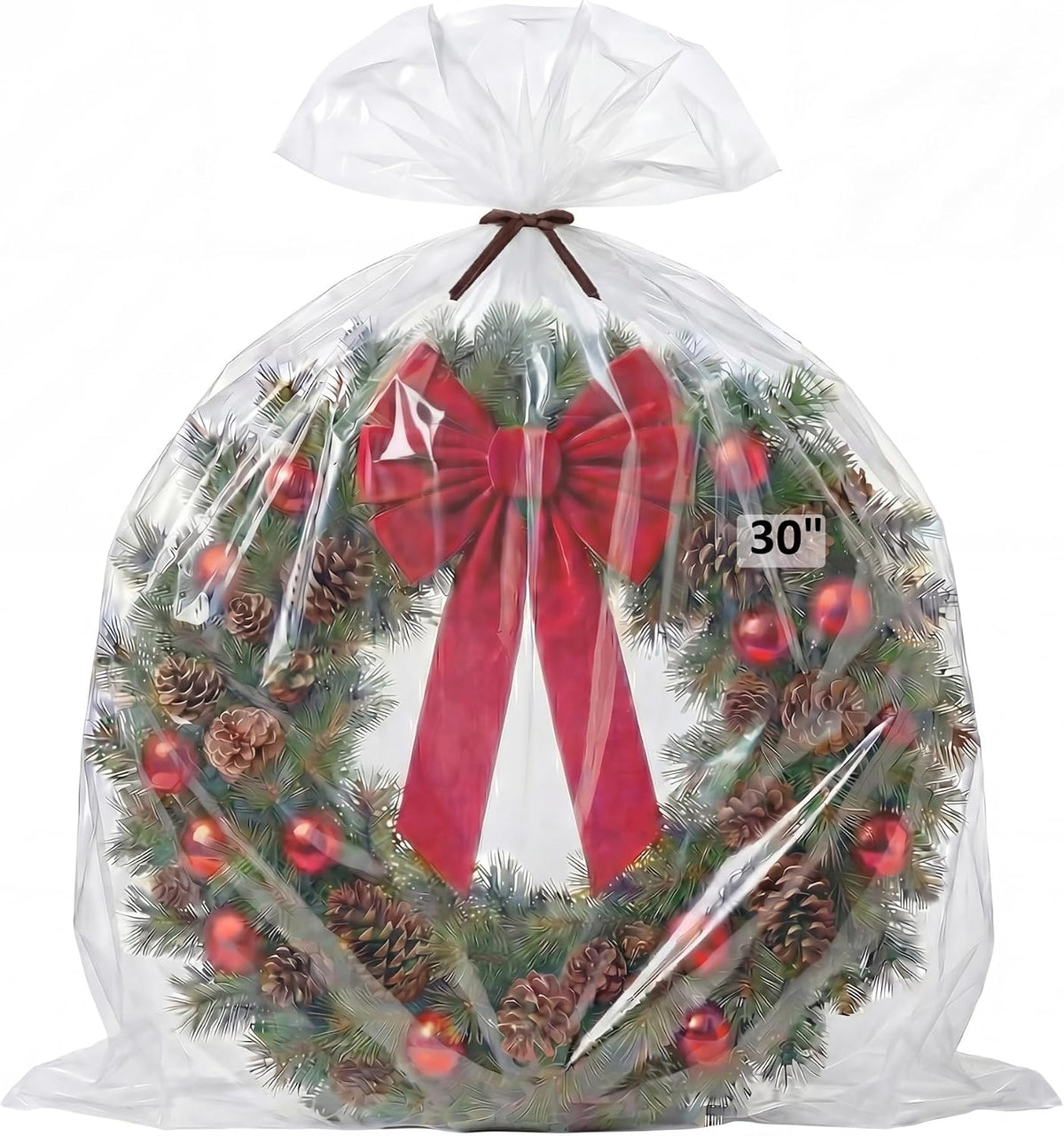 Extra Large Storage Bags for Car Seat & Luggage, 40x60, 5 CT, 2 Mil