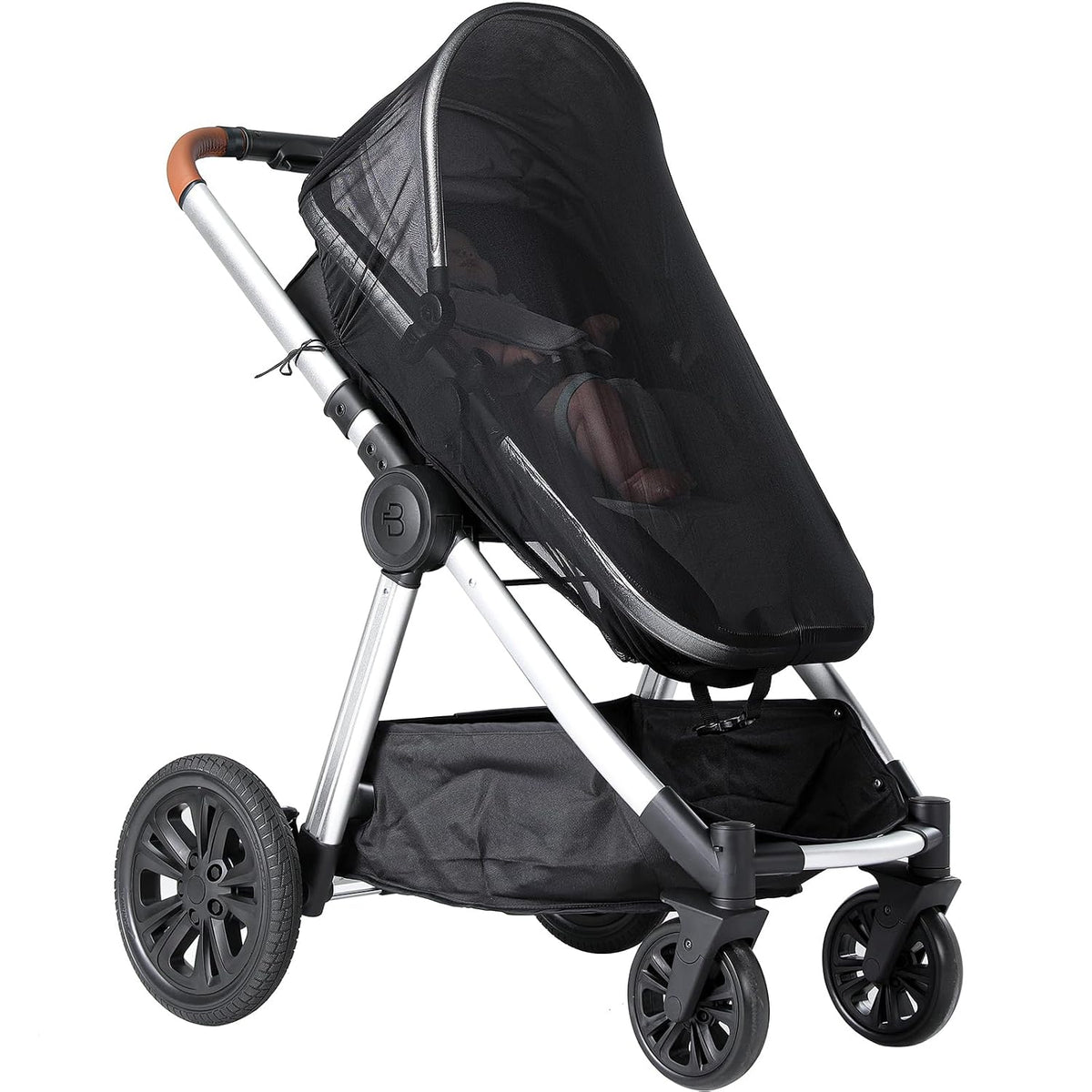 Stroller Sun Shade Cover Baby Car Seat Carrier Sunshade Pram Stroller Shade-Dark Shade Cut 96% UV Rays