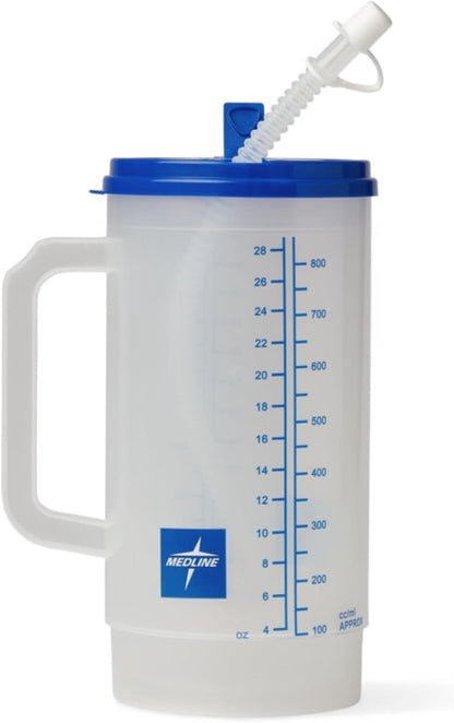 Graduated Insulated Carafes, Clear, 28 Oz