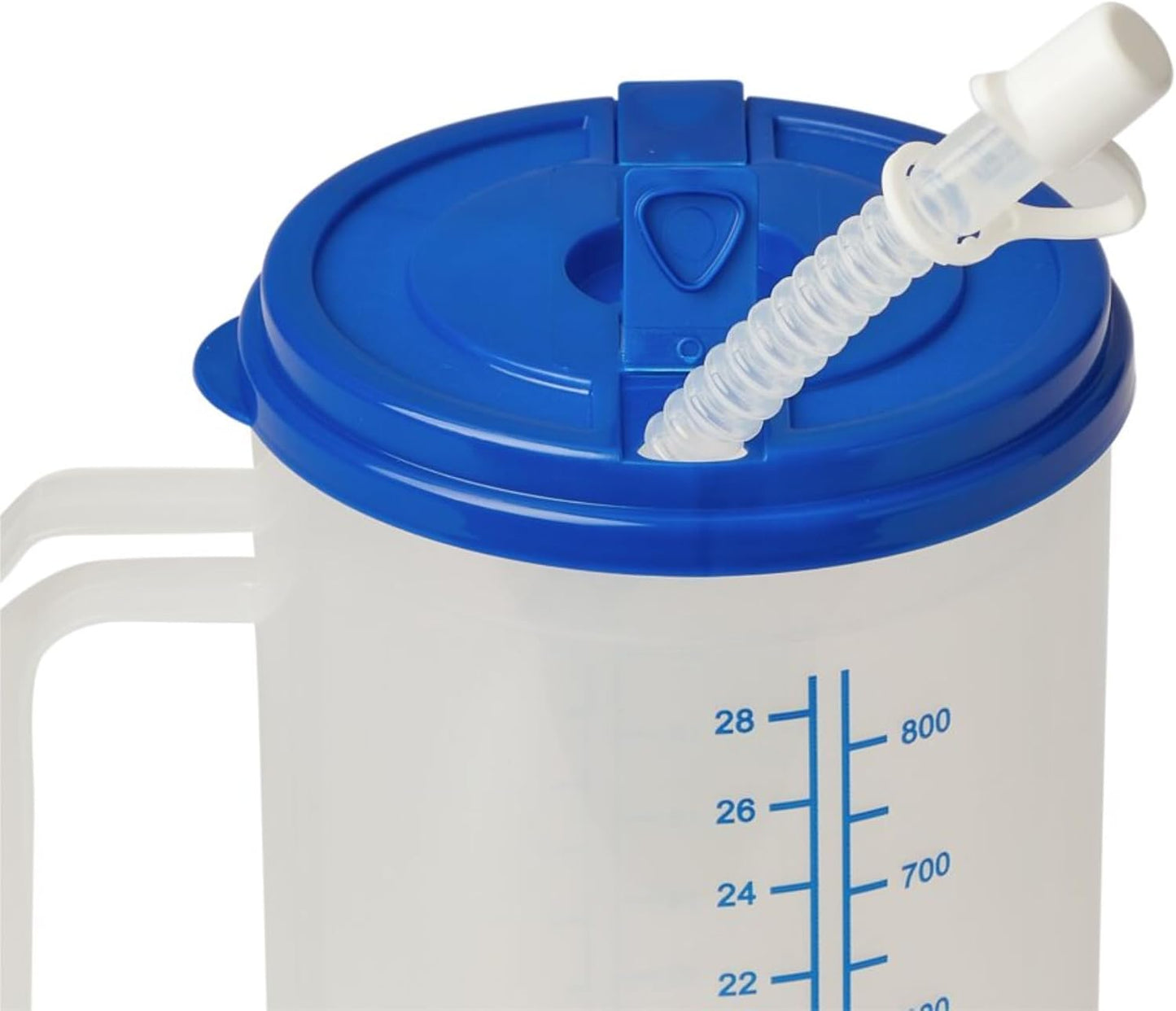 Graduated Insulated Carafes, Clear, 28 Oz