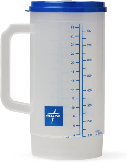 Graduated Insulated Carafes, Clear, 28 Oz