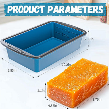 Silicone Soup Freezer Trays with Lids -, ½ cup, 1 cup, and 2 cup - Perfect Portion Control for Broth, Sauce & Meal Prep ，100% Platinum Silicone BPA-Free, Flexible, Dishwasher Safe