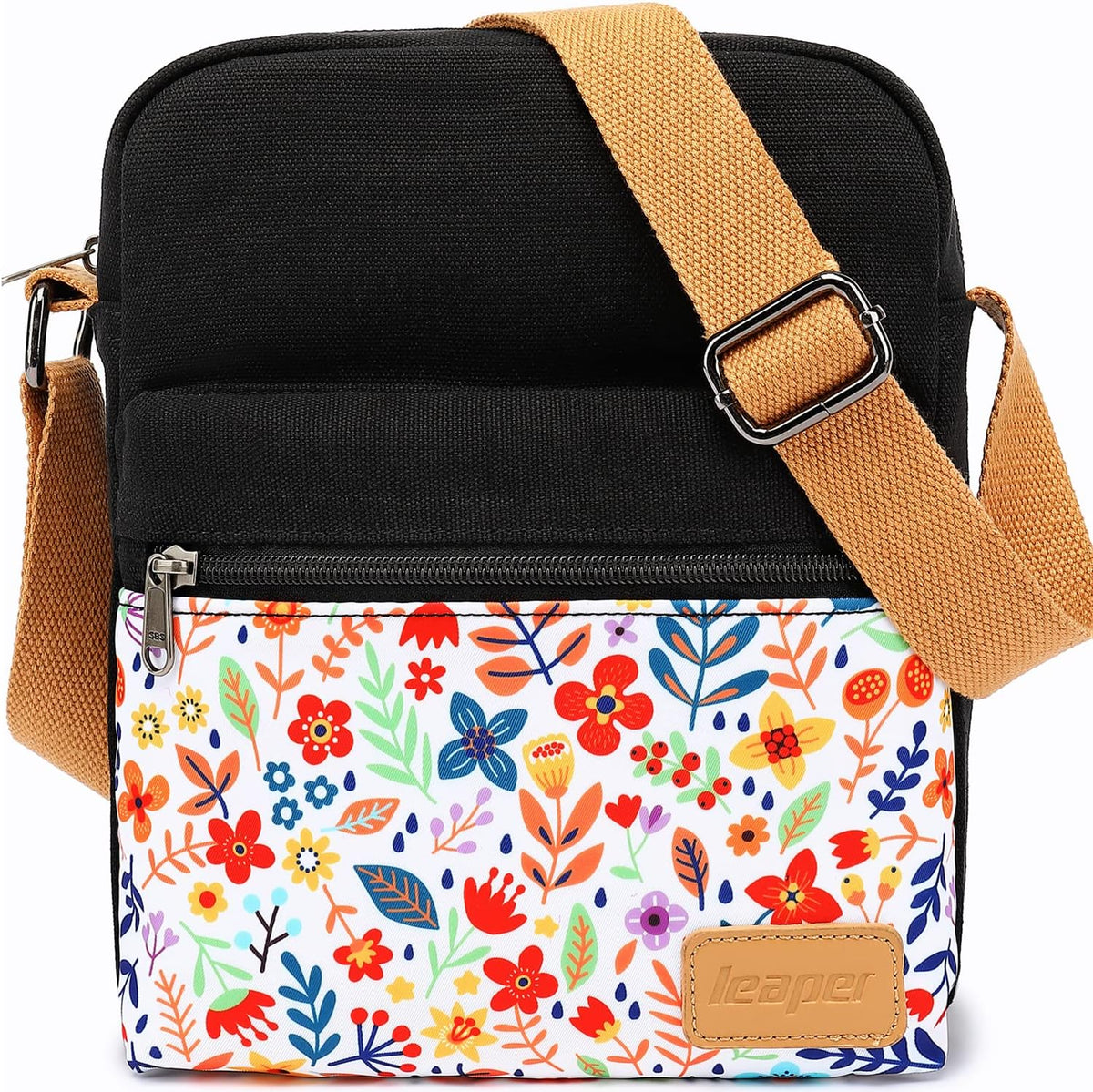 Girls Crossbody Purses for Kids 2 PCS Cross Body Bag Women Messenger Bag Girls Canvas Bag Cross Body Purse Set - Colors A