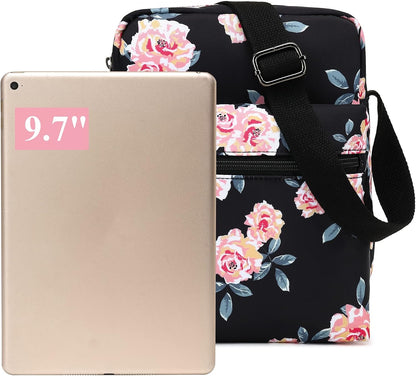 Girls Crossbody Purses for Kids 2 PCS Cross Body Bag Women Messenger Bag Girls Canvas Bag Cross Body Purse Set - Colors A