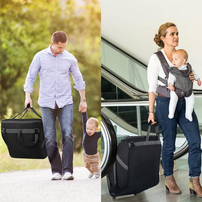 SCTEL Car Seat Travel Bag for Airplane Fits Chicco KeyFit 30