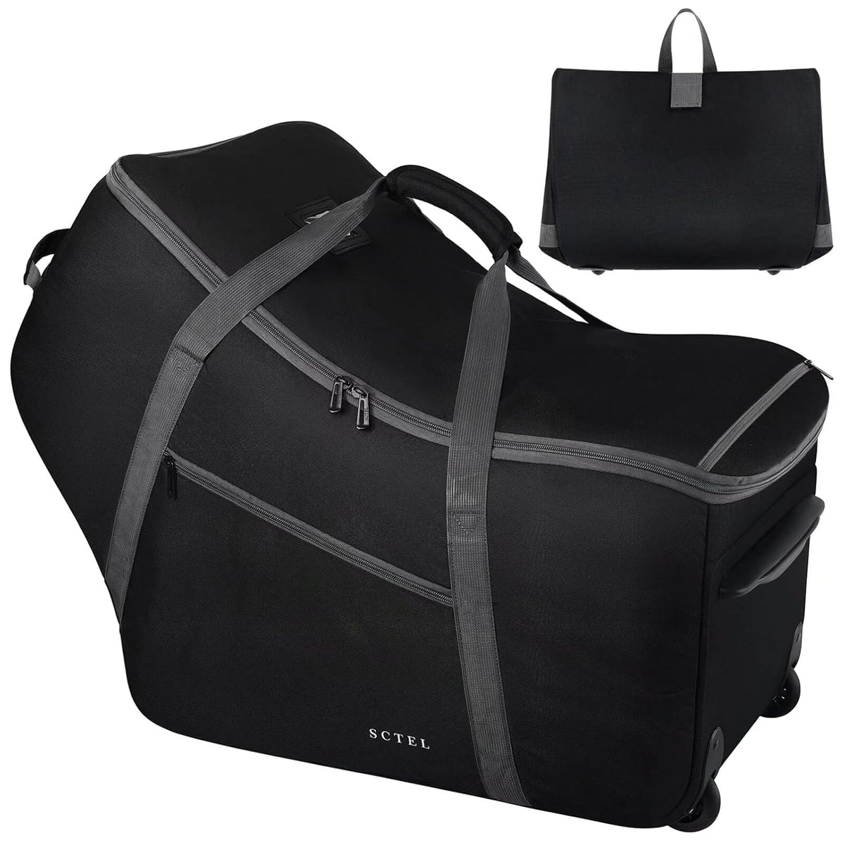 SCTEL Car Seat Travel Bag for Airplane Fits Chicco KeyFit 30