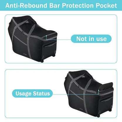 SCTEL Car Seat Travel Bag for Airplane Fits Chicco KeyFit 30