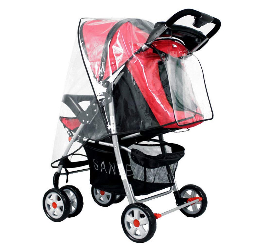 Stroller Rain Cover Universal Rain Cover for Stroller Baby Universal Waterproof Windyproof Weather Shield Stroller Rain Cover, Window Style