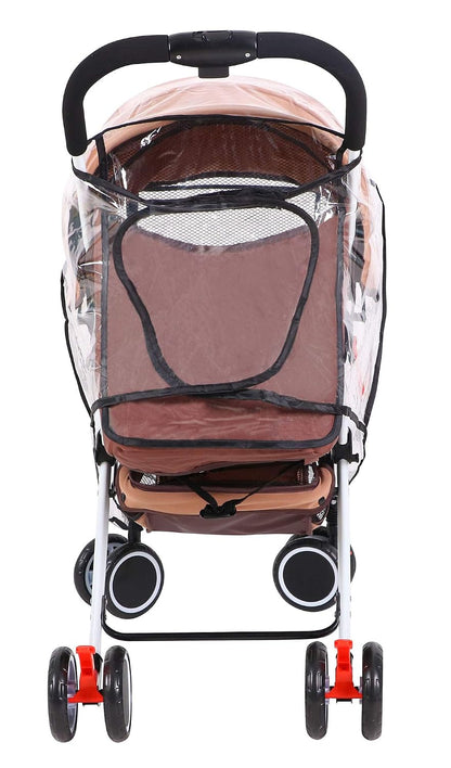 Stroller Rain Cover Universal Rain Cover for Stroller Baby Universal Waterproof Windyproof Weather Shield Stroller Rain Cover, Window Style
