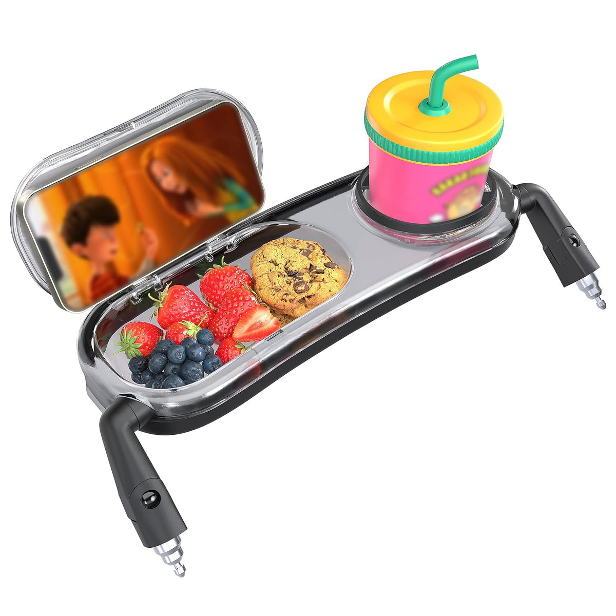 Snack Tray with Dustproof Lid, Fits for UPPAbaby Vista, Cruz, RumbleSeat