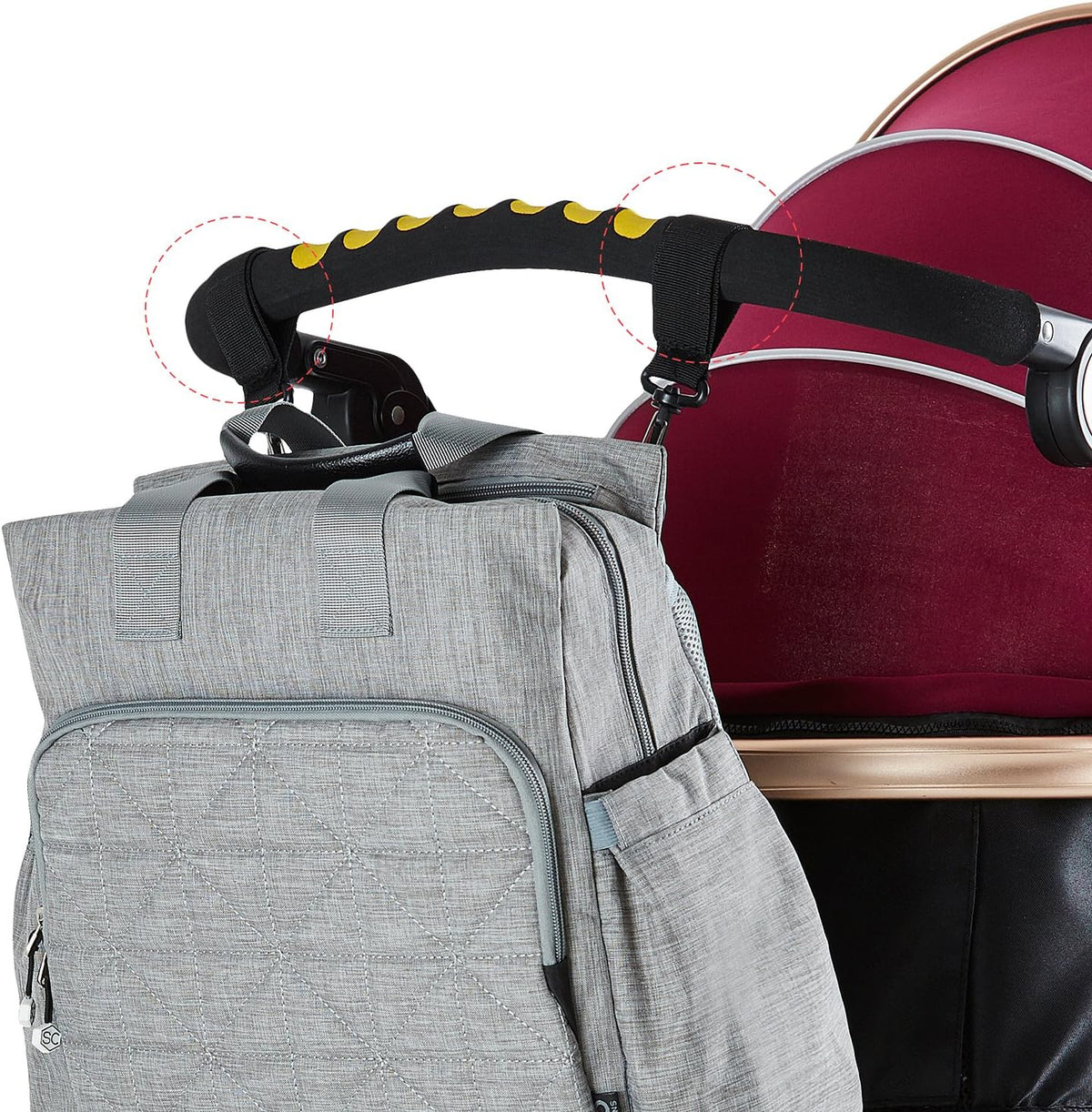 SoHo Collections, Kenneth Back Pack Diaper Bag 5 Pieces Set