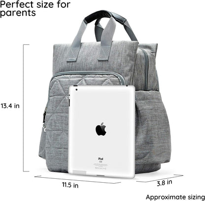 SoHo Collections, Kenneth Back Pack Diaper Bag 5 Pieces Set