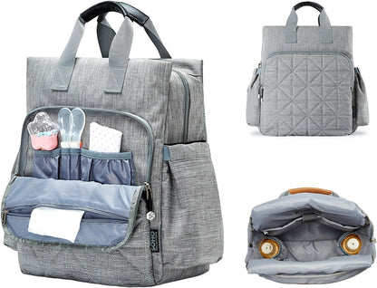 SoHo Collections, Kenneth Back Pack Diaper Bag 5 Pieces Set