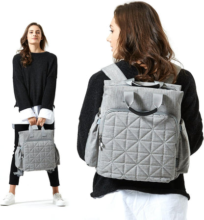 SoHo Collections, Kenneth Back Pack Diaper Bag 5 Pieces Set