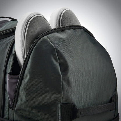 Andante 2 Wheeled Duffel Bag – 28-Inch Durable Rolling Luggage with Inline Skate Wheels, Push-Button Handle & Spacious Compartments – Travel-Friendly and Lightweight - Riverrock/Black
