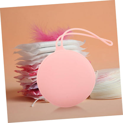 Pacifier Bag for Travel Silicone Storage Container Sturdy Zipper Pacifier Holder Case Strap