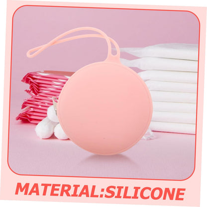 Pacifier Bag for Travel Silicone Storage Container Sturdy Zipper Pacifier Holder Case Strap