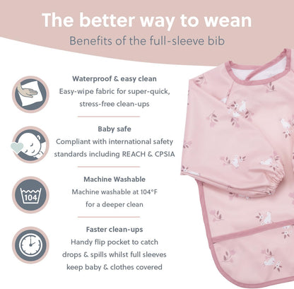 Set of Silicone Bibs for Babies & Toddlers,Soft Adjustable Bibs with Pocket Food Catcher for Baby Girl,Boy(Set 1)