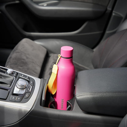 18oz Insulated Water Bottle, Stainless Steel Bottle with Carry Strap - Colors B