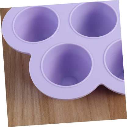 Baby Food Storage Tray Set, 2Pcs 200g Silicone 7 Cavities with Clip-On Lid