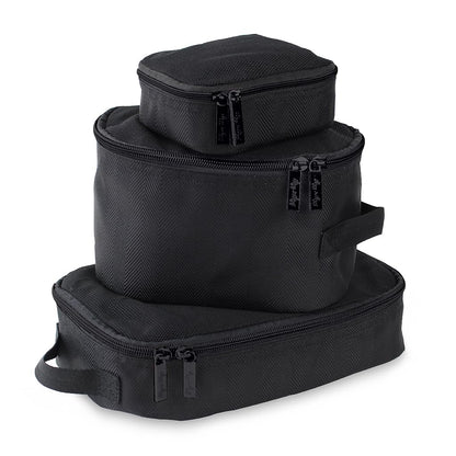 Packing Cubes for Travel, Set of 3 Organizers (Milk & Honey)