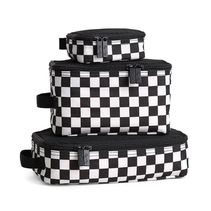 Packing Cubes for Travel, Set of 3 Organizers (Milk & Honey)