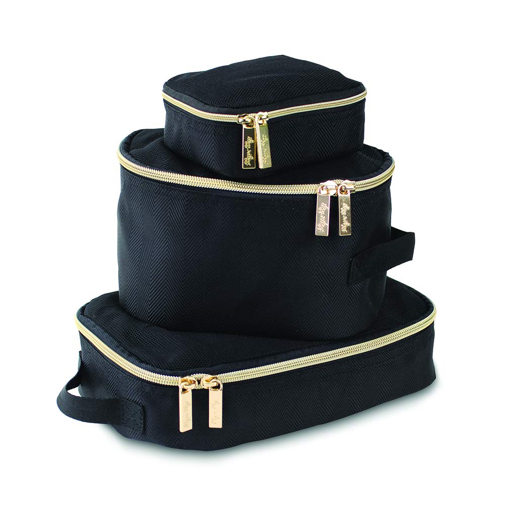 Packing Cubes for Travel, Set of 3 Organizers (Milk & Honey)
