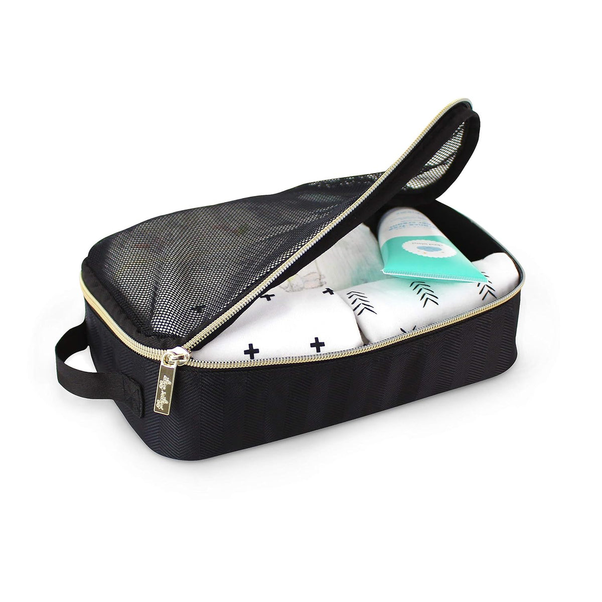 Packing Cubes for Travel, Set of 3 Organizers (Milk & Honey)