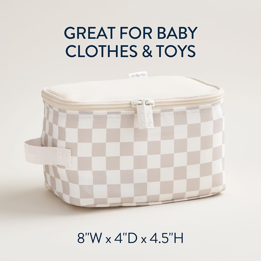 Packing Cubes for Travel, Set of 3 Organizers (Milk & Honey)