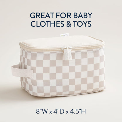 Packing Cubes for Travel, Set of 3 Organizers (Milk & Honey)
