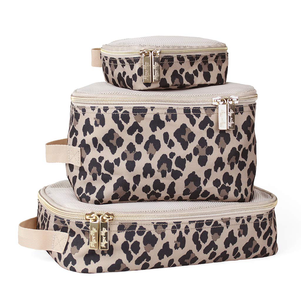 Packing Cubes for Travel, Set of 3 Organizers (Milk & Honey)