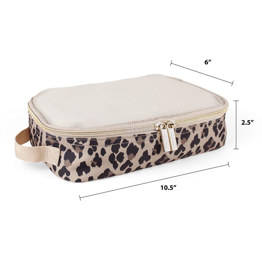 Packing Cubes for Travel, Set of 3 Organizers (Milk & Honey)