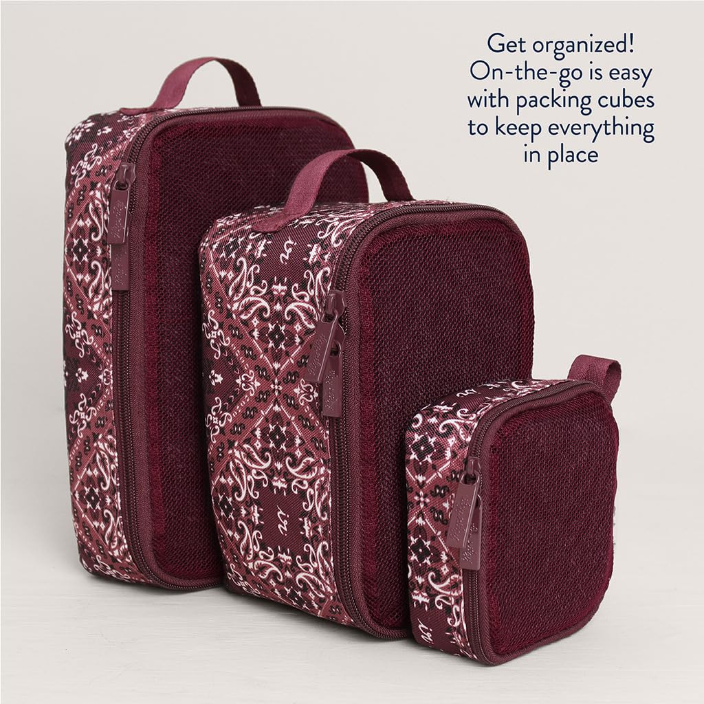 Packing Cubes for Travel, Set of 3 Organizers (Milk & Honey)