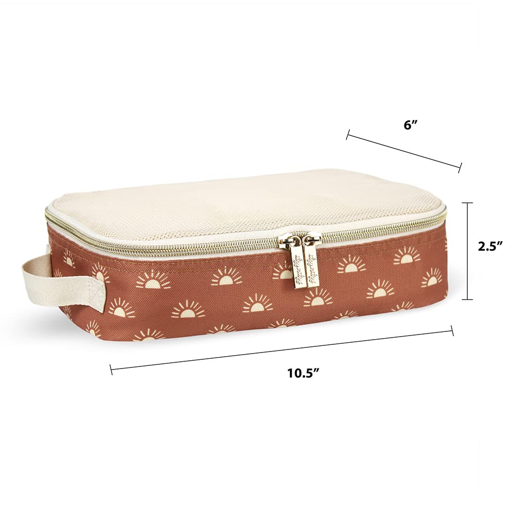 Packing Cubes for Travel, Set of 3 Organizers (Milk & Honey)