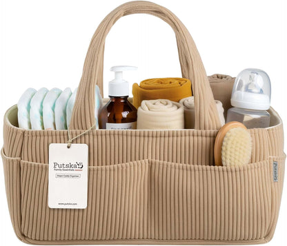 Baby Diaper Caddy Organizer, Nursery Basket