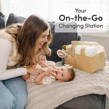 Baby Diaper Caddy Organizer, Nursery Basket