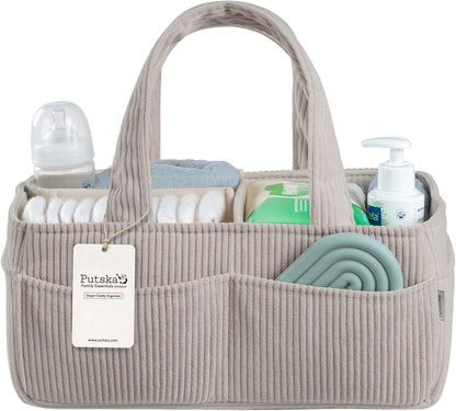 Baby Diaper Caddy Organizer, Nursery Basket